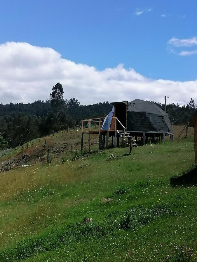 Cabanas El Mirador Del Tomine Guatavita Bagian luar foto