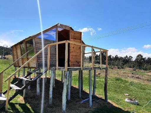 Cabanas El Mirador Del Tomine Guatavita Bagian luar foto