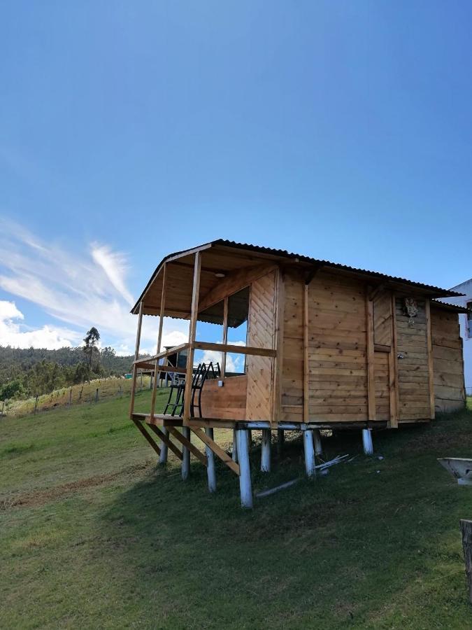 Cabanas El Mirador Del Tomine Guatavita Bagian luar foto